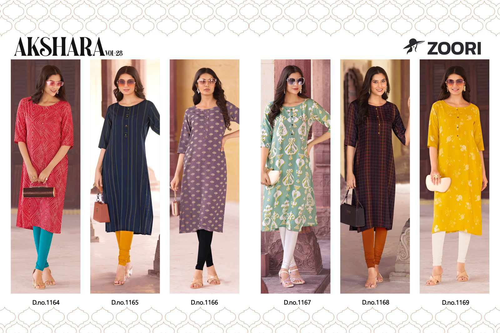 Akshara Vol 28 By Zoori Rayon Printed Kurtis Wholesale Shop In Surat
